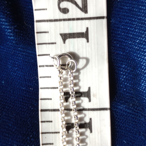 Native American Sterling Silver Sunface Zia Pendant Necklace - Picture 10 of 15